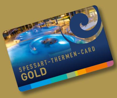 PLUS 25 EURO GESCHENKT: Spessart-Thermen-Card Gold 525 EUR